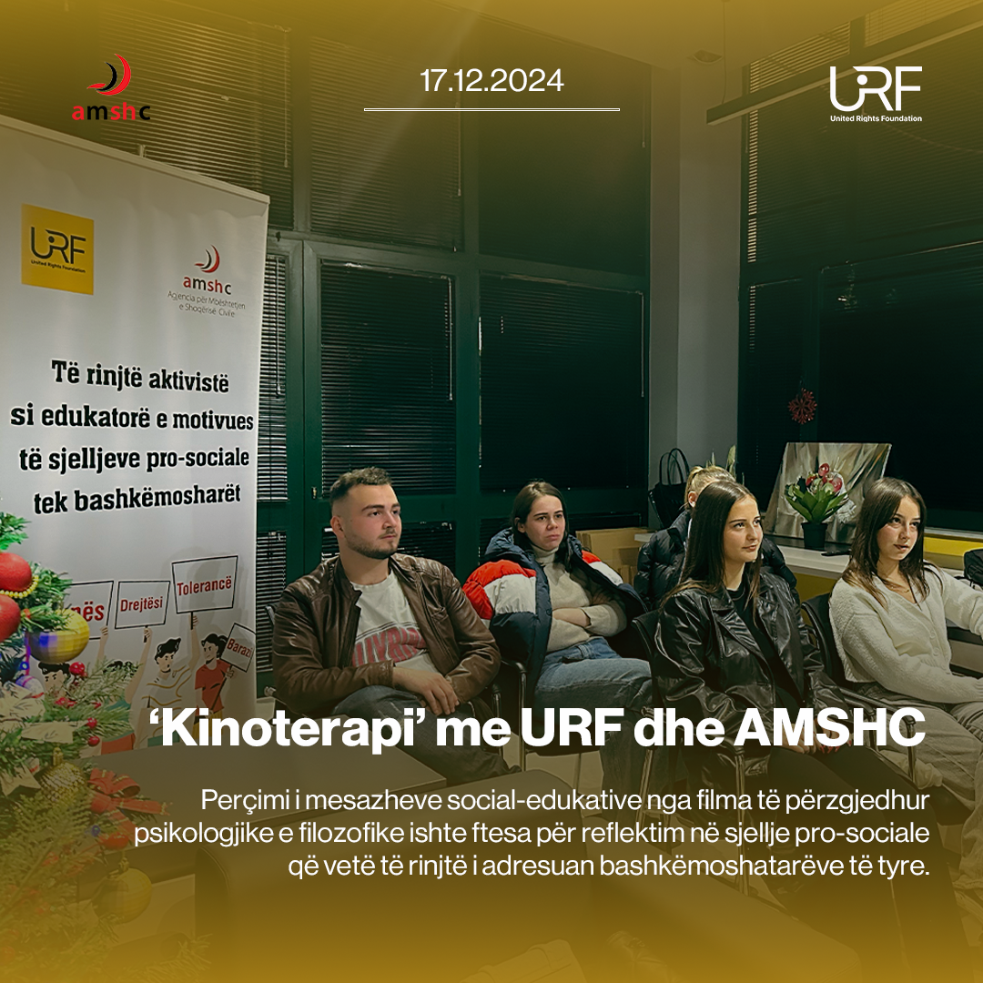 URF zhvilloi sot aktivitetin e Kinoterapisë.