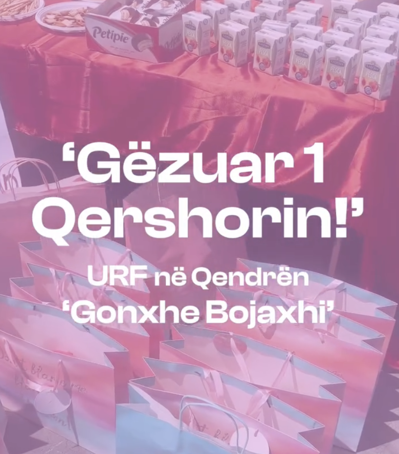 Në 1 Qershor, URF ishte pranë fëmijëve të Qendrës Komunitare “Gonxhe Bojaxhi”.