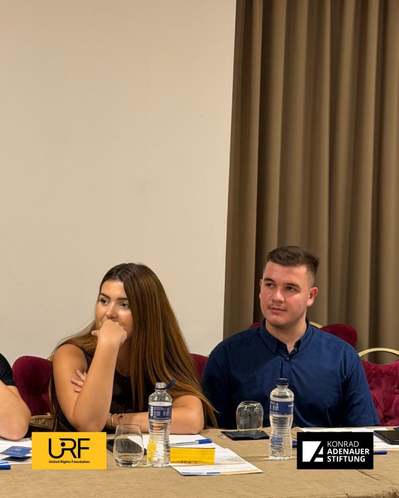 urf, në bashkëpunim me konrad adenauer stiftung, zhvilluan seminarin “memory, democracy and civi 10