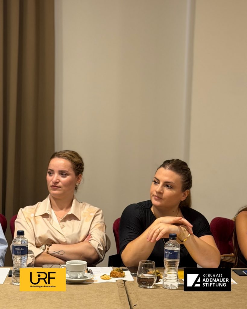 urf, në bashkëpunim me konrad adenauer stiftung, zhvilluan seminarin “memory, democracy and civi 8