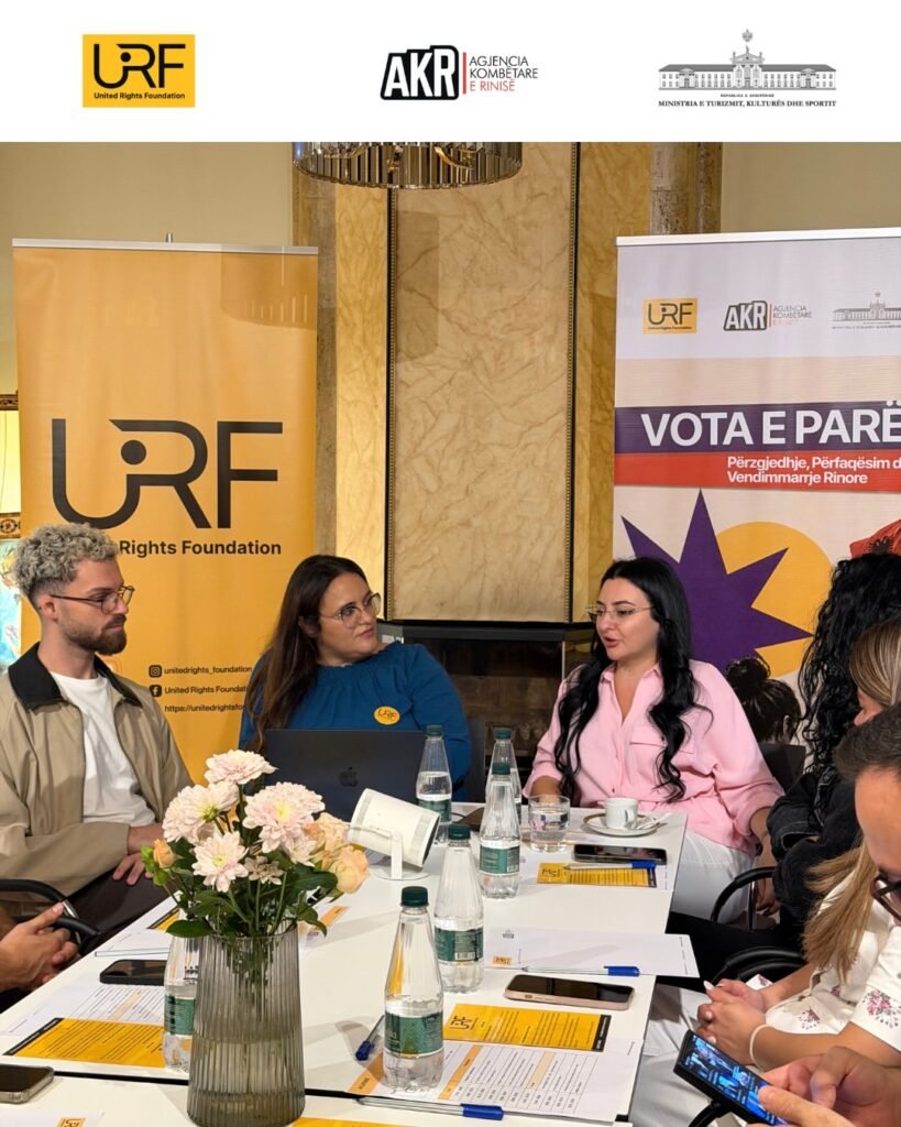 Vota si e Drejtë Politike dhe Pjesëmarrja në Vendimmarrje - URF & AKR 🗳️ vota si e drejtë politike dhe pjesëmarrja në vendimmarrjenë kuadër të projektit “vota e parë 2
