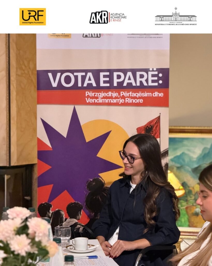 Vota si e Drejtë Politike dhe Pjesëmarrja në Vendimmarrje - URF & AKR 🗳️ vota si e drejtë politike dhe pjesëmarrja në vendimmarrjenë kuadër të projektit “vota e parë 8
