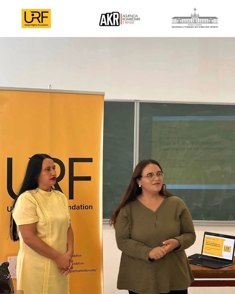 "Vota si e Drejtë Politike dhe Pjesëmarrja në Vendimmarrje" - AKR & URF 🗳️ vota si e drejtë politike dhe pjesëmarrja në vendimmarrjemë 30 shtator, në kuadër të projekt 6